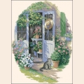Набор для вышивания нитками DIMENSIONS "Дверь в сад"
